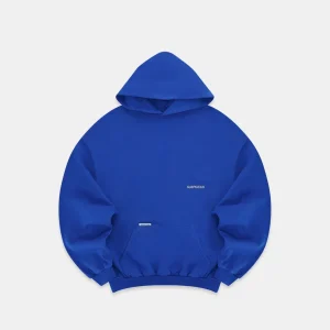 blue essential hoodie