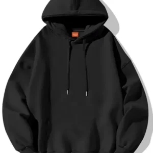 Men's Black Essentials Hoodie