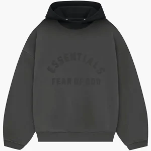 Black Essentials Fear Of God Hoodie
